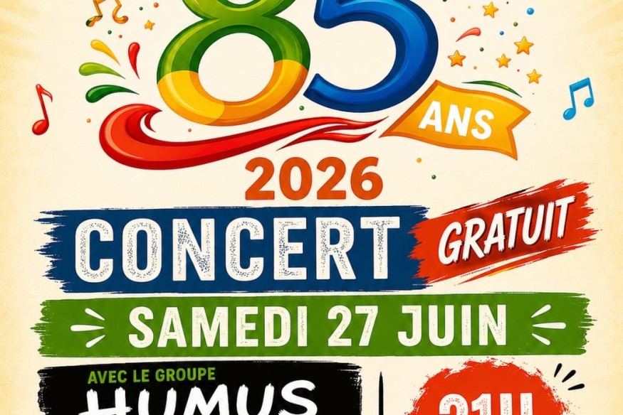 CONCERT GRATUIT • L'AMICALE LAÏQUE FÊTE SES 85 ANS ! - PEYRIGNAC